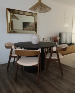 Discount Stół do jadalni SHEHO 120 cm 120 cm Stoły Do Jadalni|Wszystkie Stoły