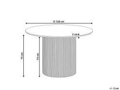 Discount Stół do jadalni SHEHO 120 cm 120 cm Stoły Do Jadalni|Wszystkie Stoły