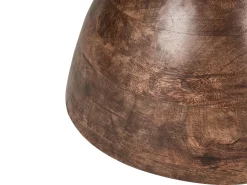 Sale Stół do jadalni SILVON Ciemno 120 cm 120 cm Drewno mango Stoły Z Litego Drewna|Wszystkie Stoły