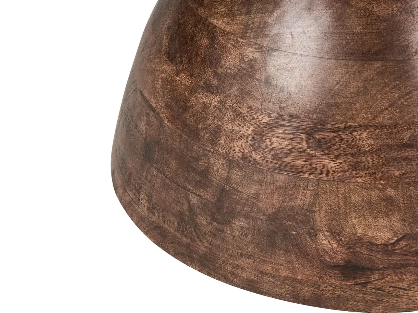 Sale Stół do jadalni SILVON Ciemno 120 cm 120 cm Drewno mango Stoły Z Litego Drewna|Wszystkie Stoły