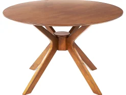 New TYMIS Mahoń ciemny 120 cm 120 cm Stoły Do Jadalni|Wszystkie Stoły