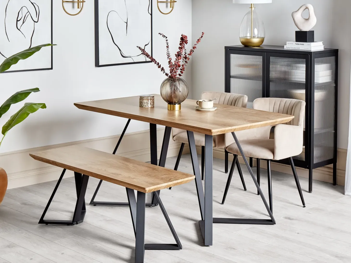 Online UPTON Jasnobrązowy 140 cm 80 cm Stoły Do Jadalni|Wszystkie Stoły