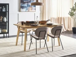 Discount Stół do jadalni VARLEY Jesion naturalny 150 cm 90 cm Stoły Do Jadalni|Wszystkie Stoły