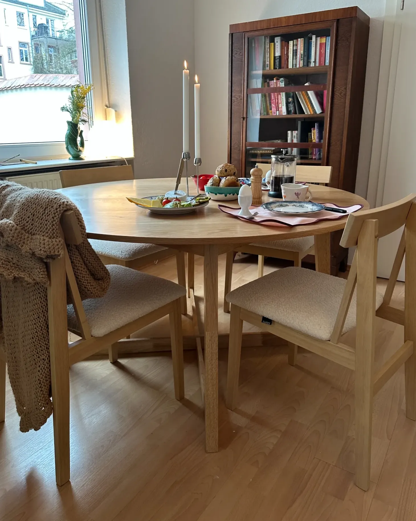 Sale Stół do jadalni WAIPORI Dąb jasny 140 cm 140 cm Stoły Do Jadalni|Wszystkie Stoły