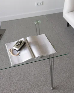 Discount Stół do jadalni WINSTON 120 cm 70 cm Szkło hartowane Stoły Do Jadalni|Wszystkie Stoły