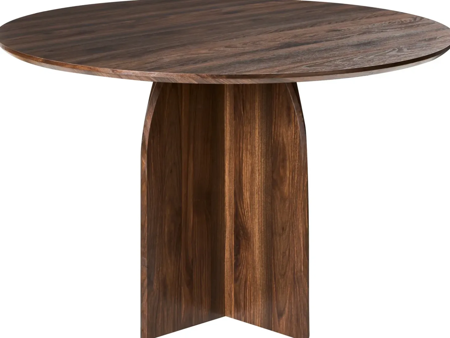 Clearance Stół do jadalni YARRA Ciemno 120 cm 120 cm Stoły Do Jadalni|Wszystkie Stoły