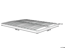 Outlet Stelaż do łóżka COMBOURG 140 x 200 cm Wszystkie Stelaże|Stelaże Pod Materace