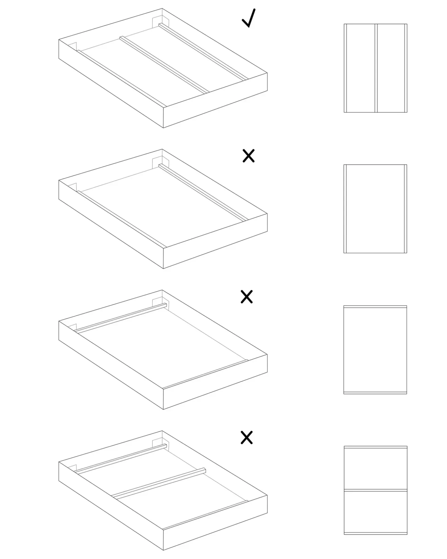 Best Stelaż do łóżka VOUZIERS 180 x 200 cm Wszystkie Stelaże|Stelaże Pod Materace