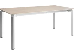 Sale Stół konferencyjny FELETTO 90 cm 180 cm Kamień Efekt trawertynu Wszystkie Biurka|Stoły Konferencyjne