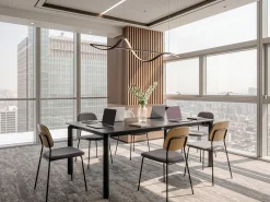 Outlet Stół konferencyjny FELETTO 90 cm 180 cm Kamień marmur Wszystkie Biurka|Stoły Konferencyjne