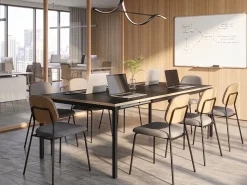 Sale Stół konferencyjny rozkładany AVIS 90 cm 140/190 cm Wszystkie Stoły|Wszystkie Biurka