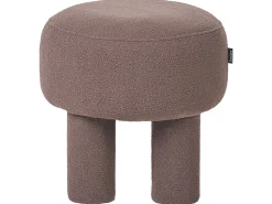 Stołek CANBY Boucle Brązowy