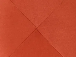 Stołek HELEN Welur Pomarańczowy