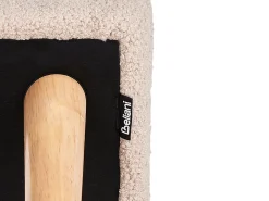 Stołek TAKOMA Boucle Jasnobeżowy