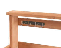 Stół ogrodniczy ALTOLIA Drewno jodłowe 119 cm 70 cm Brązowy