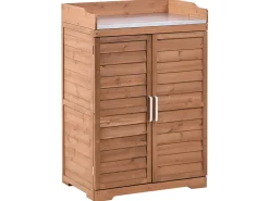 Stół ogrodniczy TEREVILLE Drewno jodłowe 100 cm 67 cm Brązowy