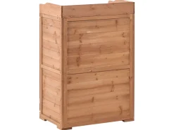 Stół ogrodniczy TEREVILLE Drewno jodłowe 100 cm 67 cm Brązowy