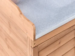 Stół ogrodniczy TEREVILLE Drewno jodłowe 100 cm 67 cm Brązowy