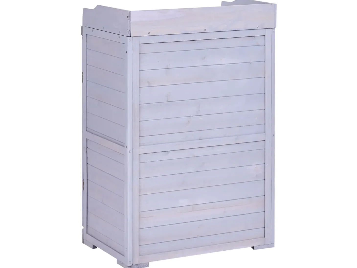 Stół ogrodniczy TEREVILLE Drewno jodłowe 100 cm 67 cm Szary