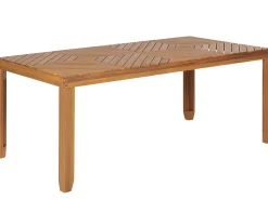 Stół ogrodowy BARATTI 180 cm 90 cm Drewno akacjowe Brązowy
