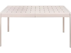 Stół ogrodowy BARTICA 154 cm 84 cm Beżowy