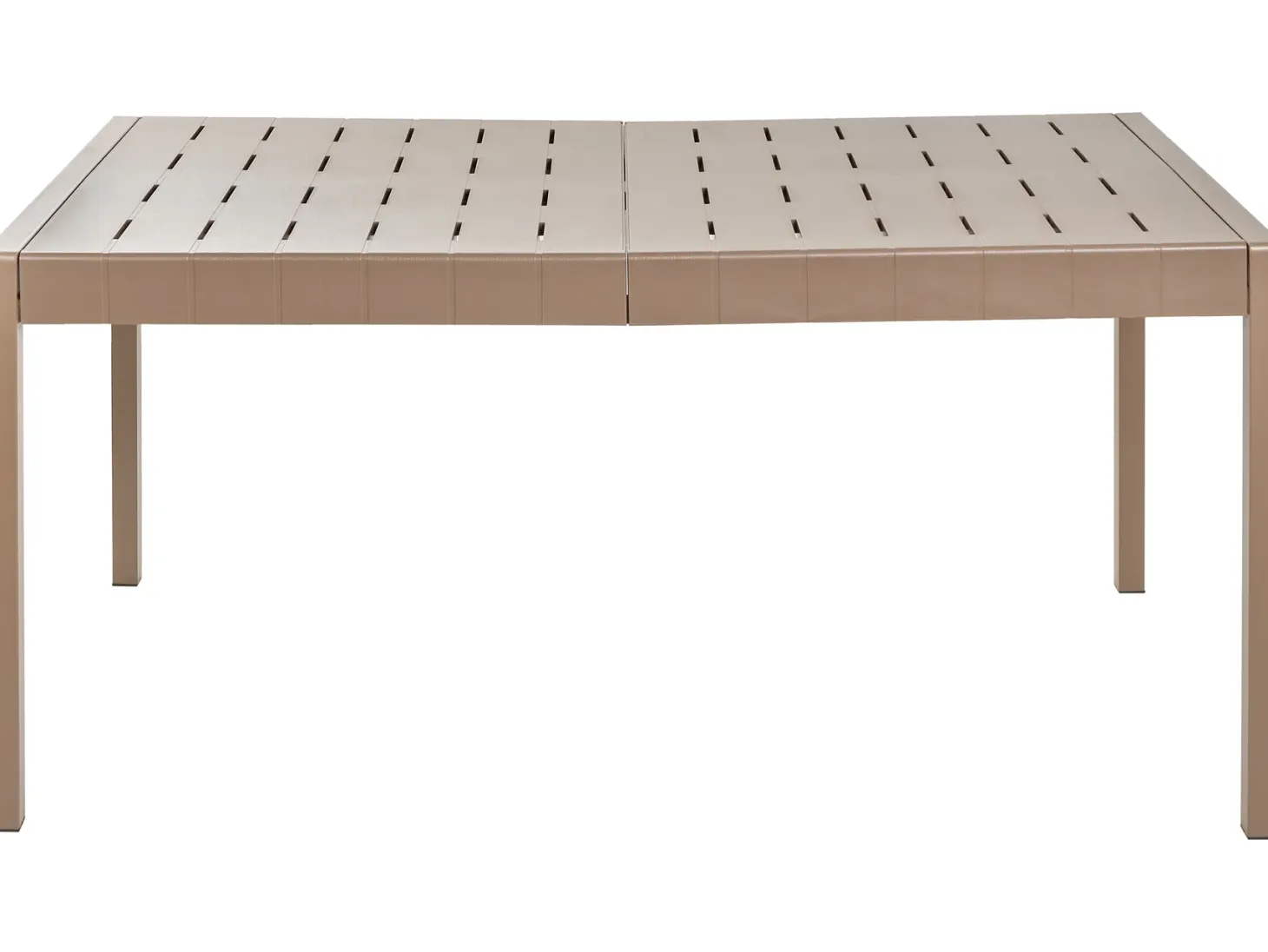 Stół ogrodowy BARTICA 154 cm 84 cm Brązowy