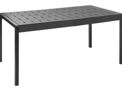 Stół ogrodowy BARTICA 154 cm 84 cm Czarny