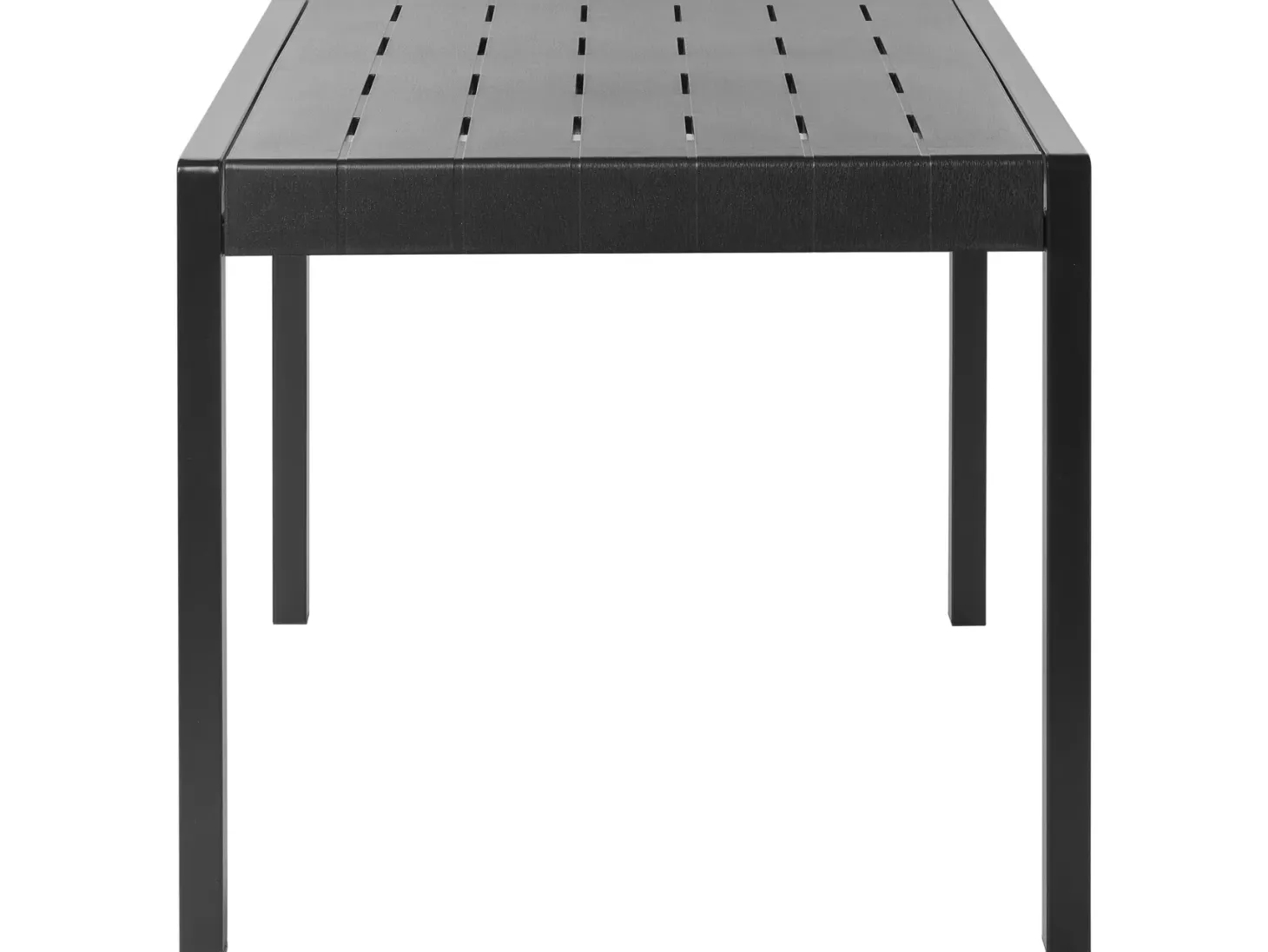 Stół ogrodowy BARTICA 81 cm 84 cm Czarny