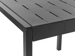 Stół ogrodowy BARTICA 81 cm 84 cm Czarny