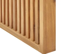 Stół ogrodowy BELLANO 70 cm 120 cm Drewno akacjowe Brązowy