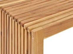 Stół ogrodowy BELLANO 70 cm 120 cm Drewno akacjowe Brązowy
