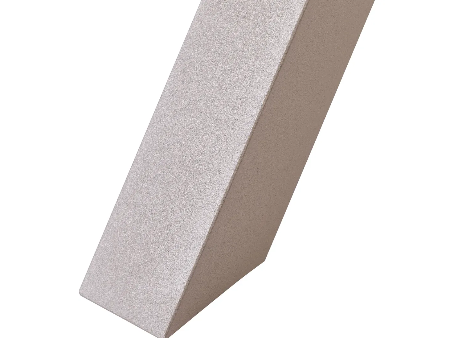 Stół ogrodowy CASCAIS 200 cm 105 cm Metal Beżowoszary