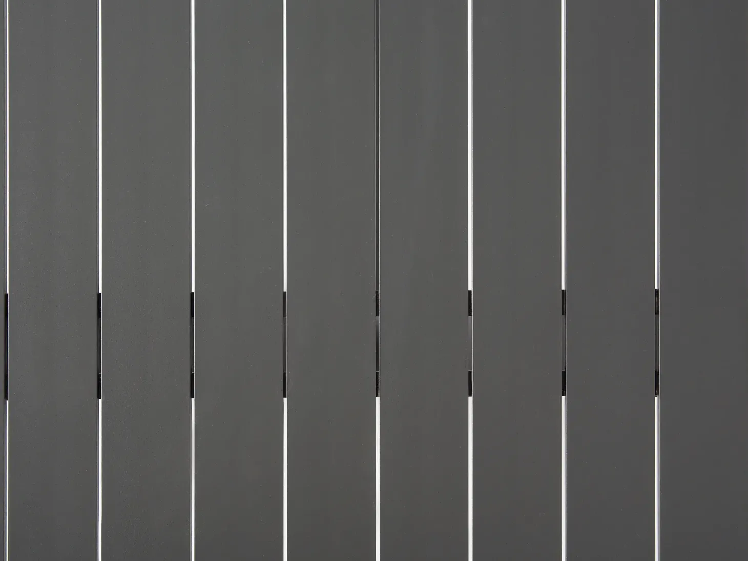 Stół ogrodowy CASCAIS 200 cm 105 cm Metal Szary