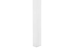 Stół ogrodowy CATANIA 160 cm 91 cm Szkło Szary
