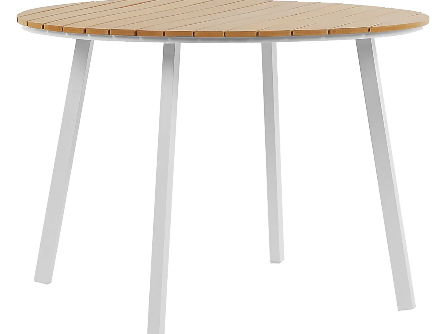 Stół ogrodowy CAVOLI 105 cm 105 cm Brązowy