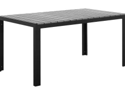 Stół ogrodowy COMO 150 cm 90 cm Szary