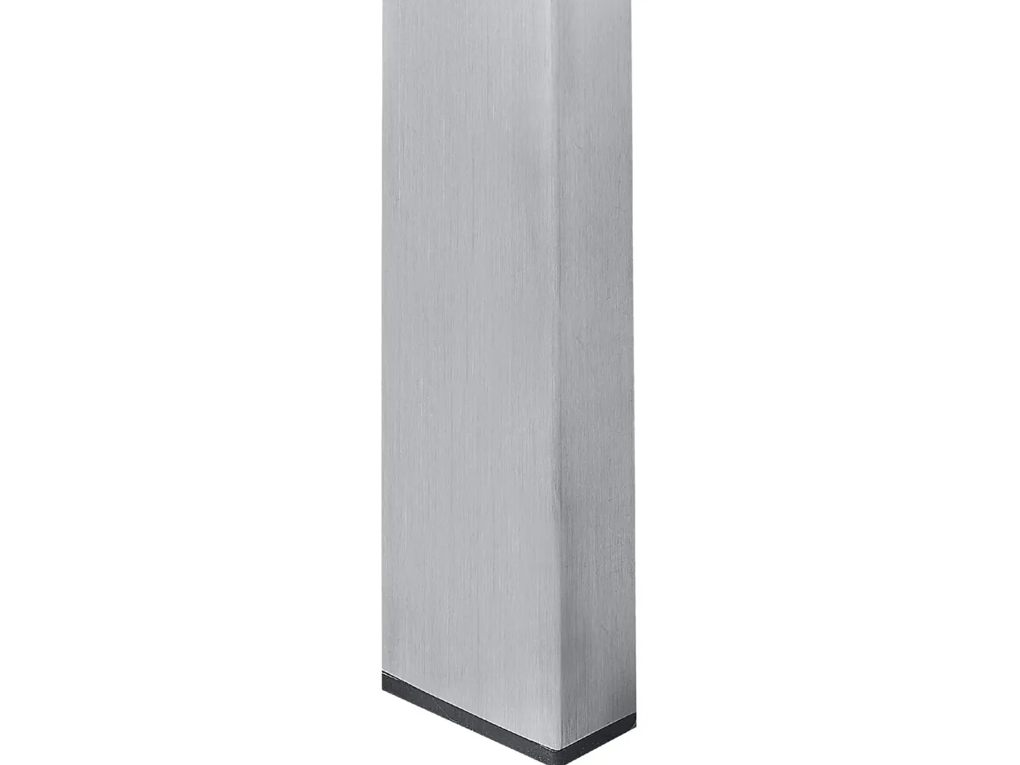 Stół ogrodowy COSOLETO 180 cm 90 cm Efekt marmuru Szkło Biały