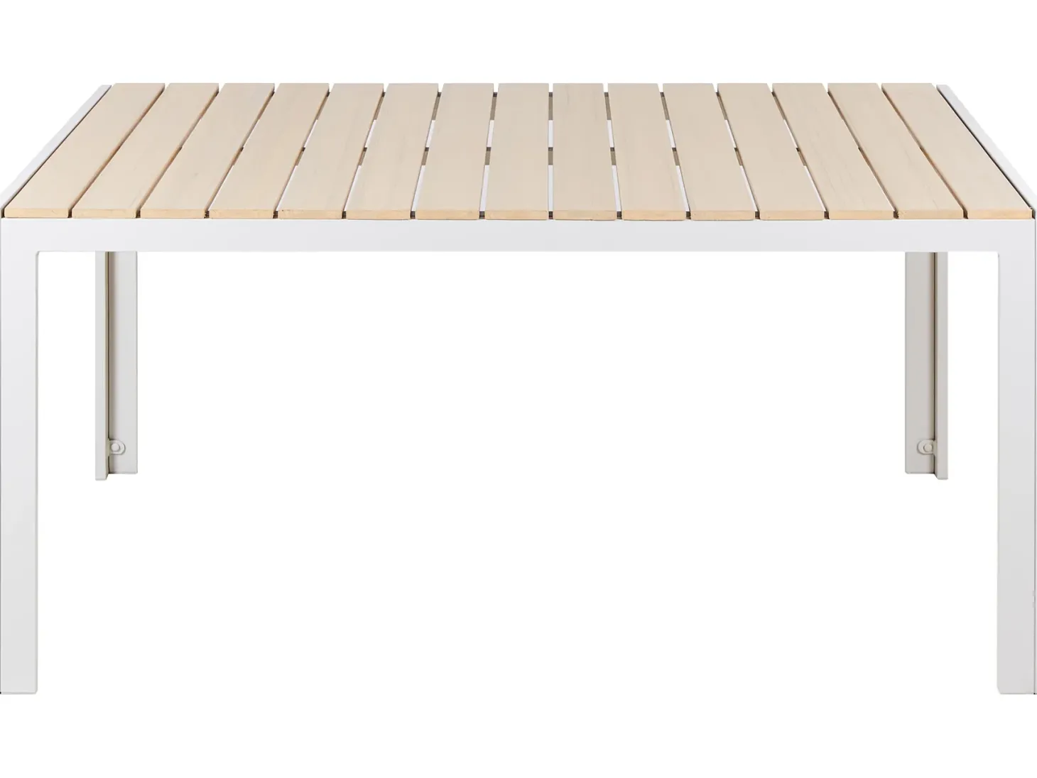 Stół ogrodowy dla 6 osób COMO 150 cm 90 cm Beżowy