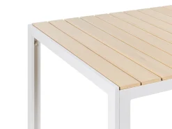 Stół ogrodowy dla 6 osób COMO 150 cm 90 cm Beżowy