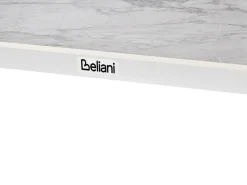 Stół ogrodowy FELETTO 180 cm 90 cm Kamień Biały marmur
