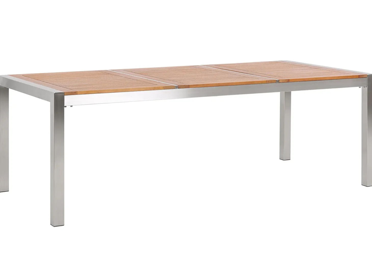 Stół ogrodowy GROSSETO 220 cm 100 cm Drewno eukaliptusowe Brązowy