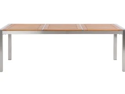 Stół ogrodowy GROSSETO 220 cm 100 cm Drewno eukaliptusowe Brązowy