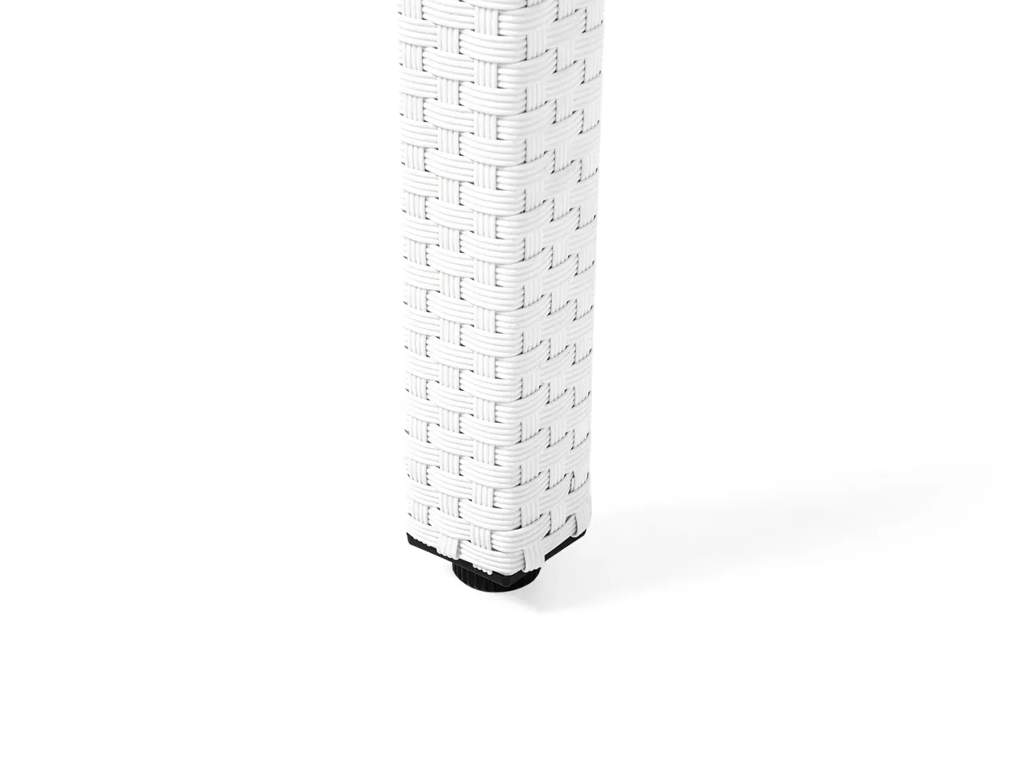 Stół ogrodowy ITALY 220 cm 100 cm Szkło Biały