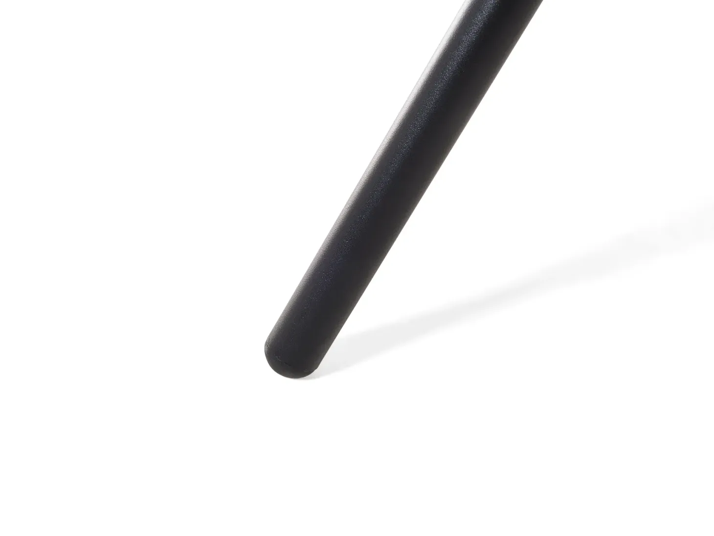 Stół ogrodowy LIVO 140 cm 80 cm Szkło Czarny