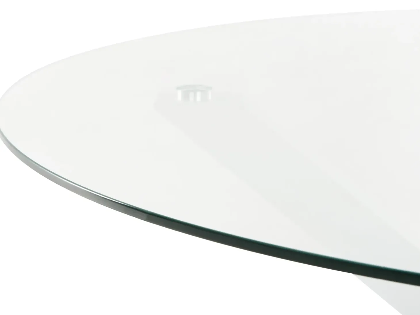 Stół ogrodowy MALETTO 120 cm 120 cm Szkło Biały