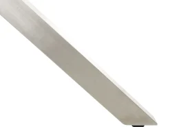 Stół ogrodowy MALETTO 120 cm 120 cm Szkło Srebrny