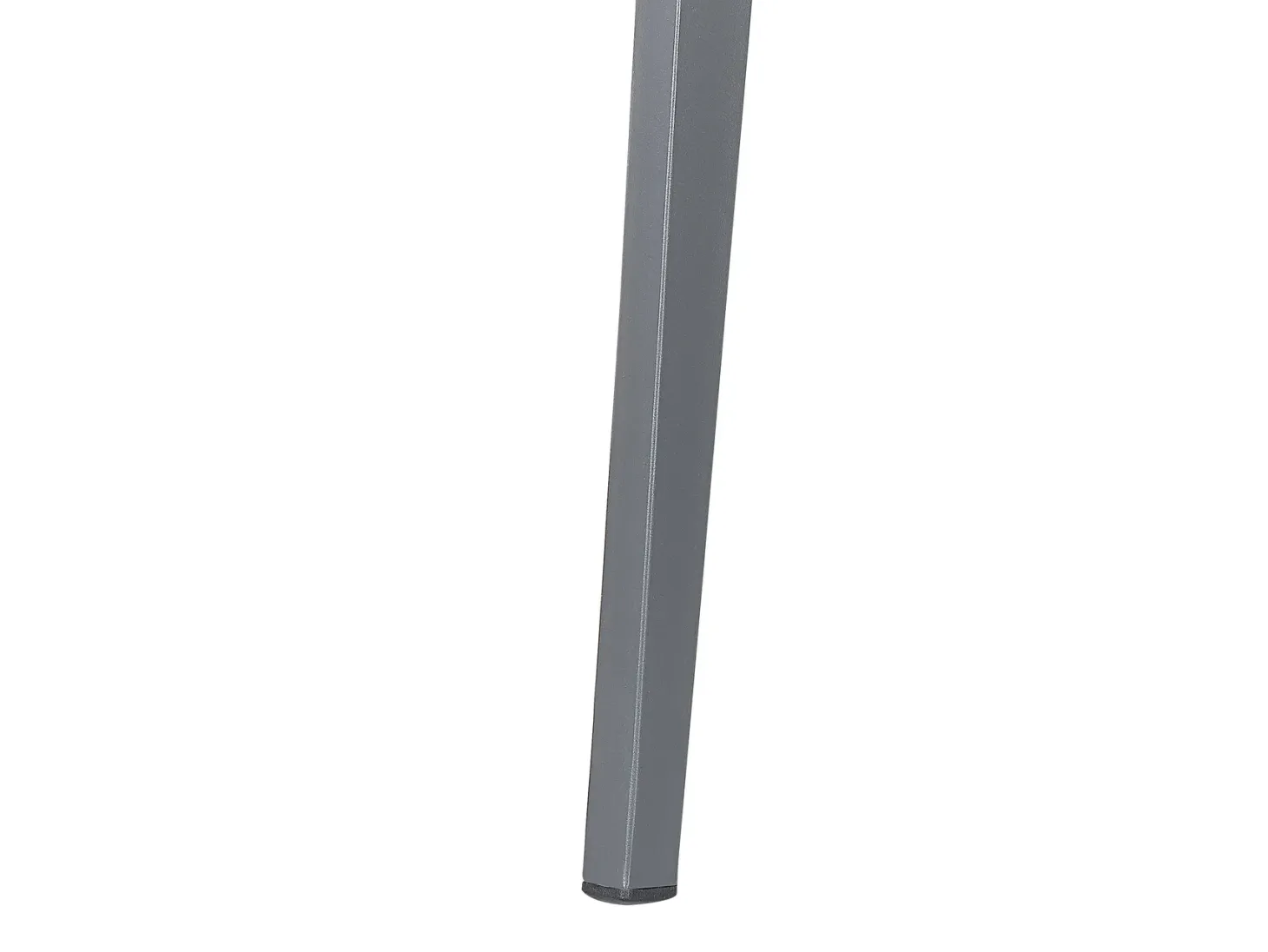 Stół ogrodowy MILETO 140 cm 80 cm Szkło Szary