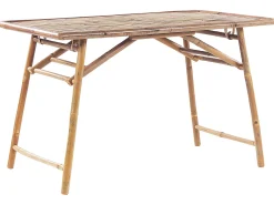 Stół ogrodowy MOLISE 120 cm 69 cm Bambus Jasnobrązowy