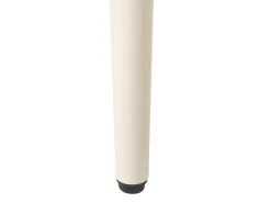 Stół ogrodowy NATURNO 80 cm 80 cm Metal Jasnobeżowy