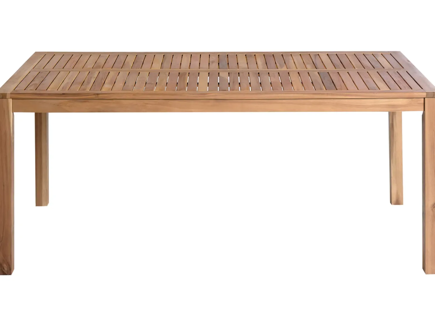 Stół ogrodowy OMBRIANO 180 cm 90 cm Certyfikowane drewno akacjowe Jasnobrązowy